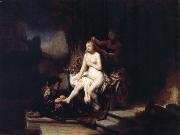 Rembrandt, Bathsheba Bathing